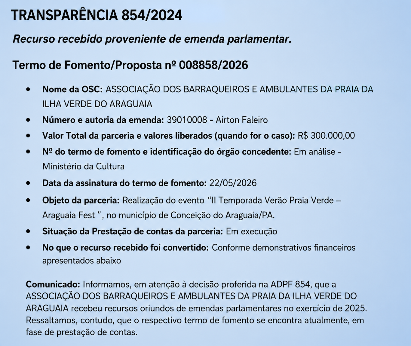Portal da Transparência 2026